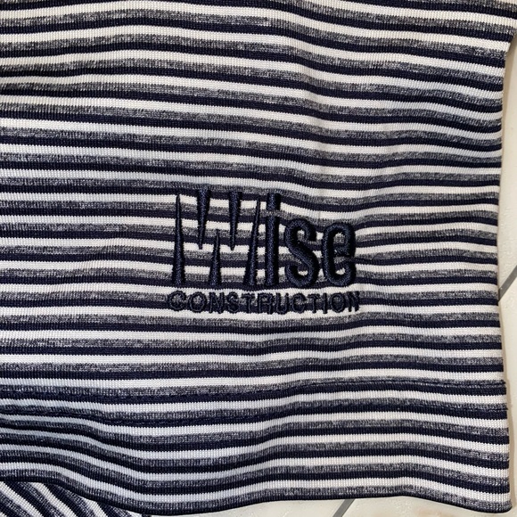 Cutter & Buck Forge Tonal Stripe Stretch Mens Big and Tall Polo 3XLT Black/White - Picture 11 of 14